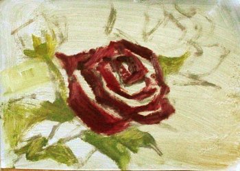 malování_růže
